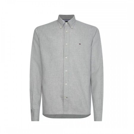 tommy shirt (BIG SIZE) - رمادي فاتح